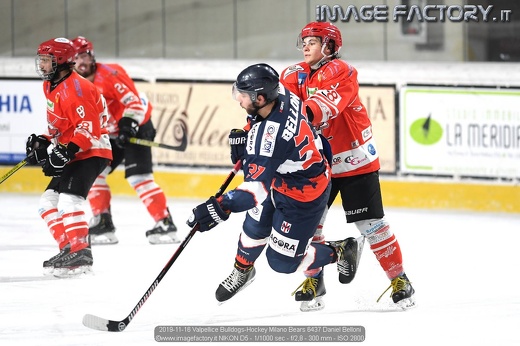 2019-11-16 Valpellice Bulldogs-Hockey Milano Bears 6437 Daniel Belloni